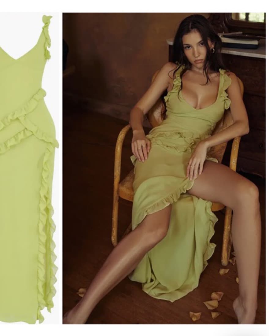 House Of CB Georgette Dress - Image 3
