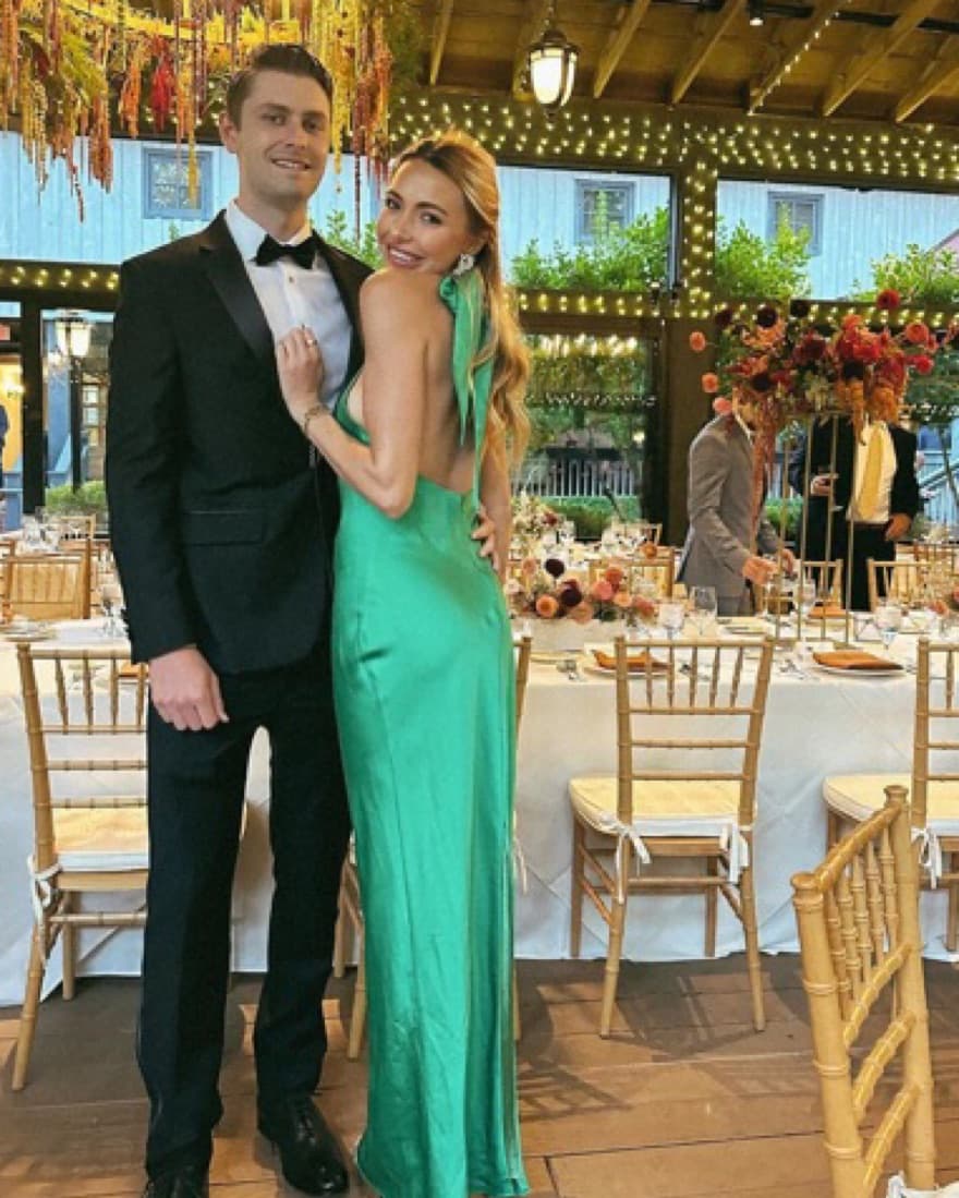 Formal Halter Green Gown - Image 1