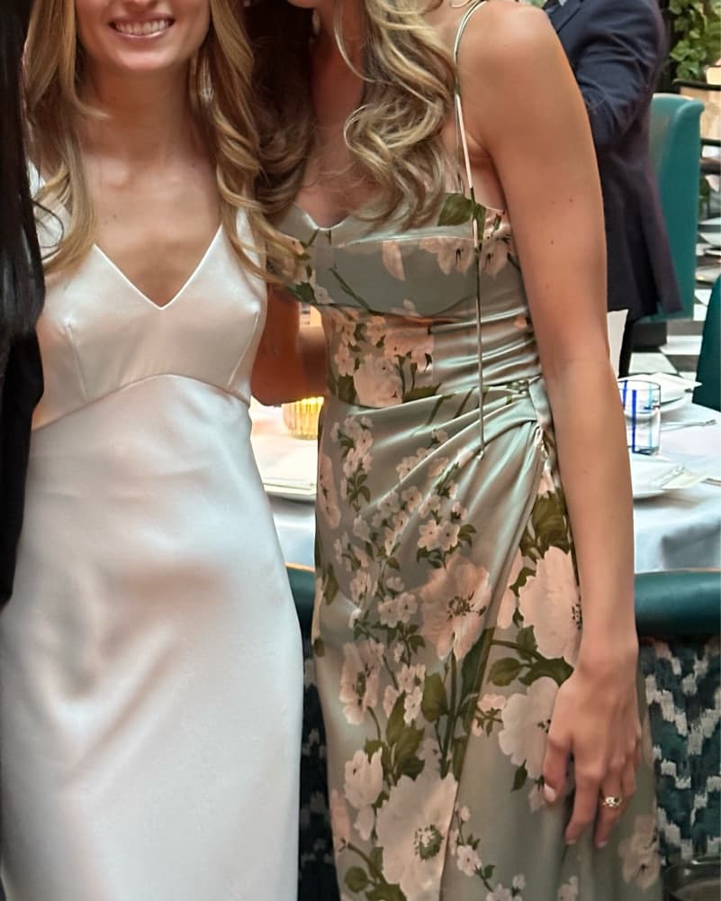 Floral Print Midi Dress - Image 3