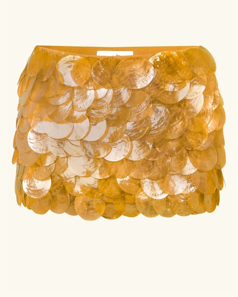 Idah Orange Mother Of Pearl Skirt 🧡 2-4 - Image 2