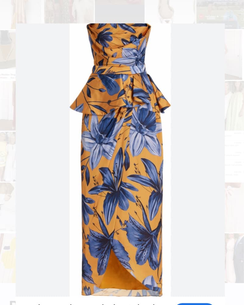 Andres Otalora  Soleada Satin Dress - Image 3