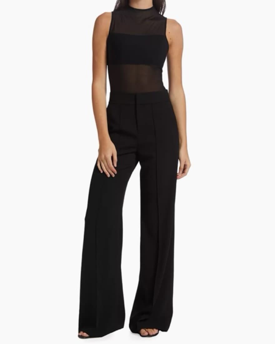Alice + Olivia Mesh Bodysuit - Image 1
