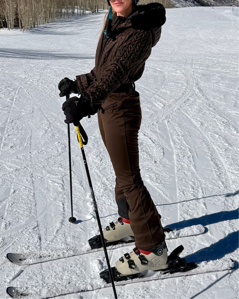 Brown Ski Jumpsuit - Image 3