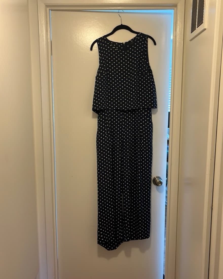 Navy J Crew Jumpsuit - Image 1