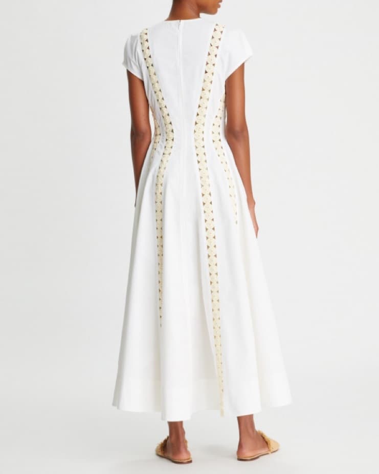Tory Burch Yoyo Embellished Dress - Image 5