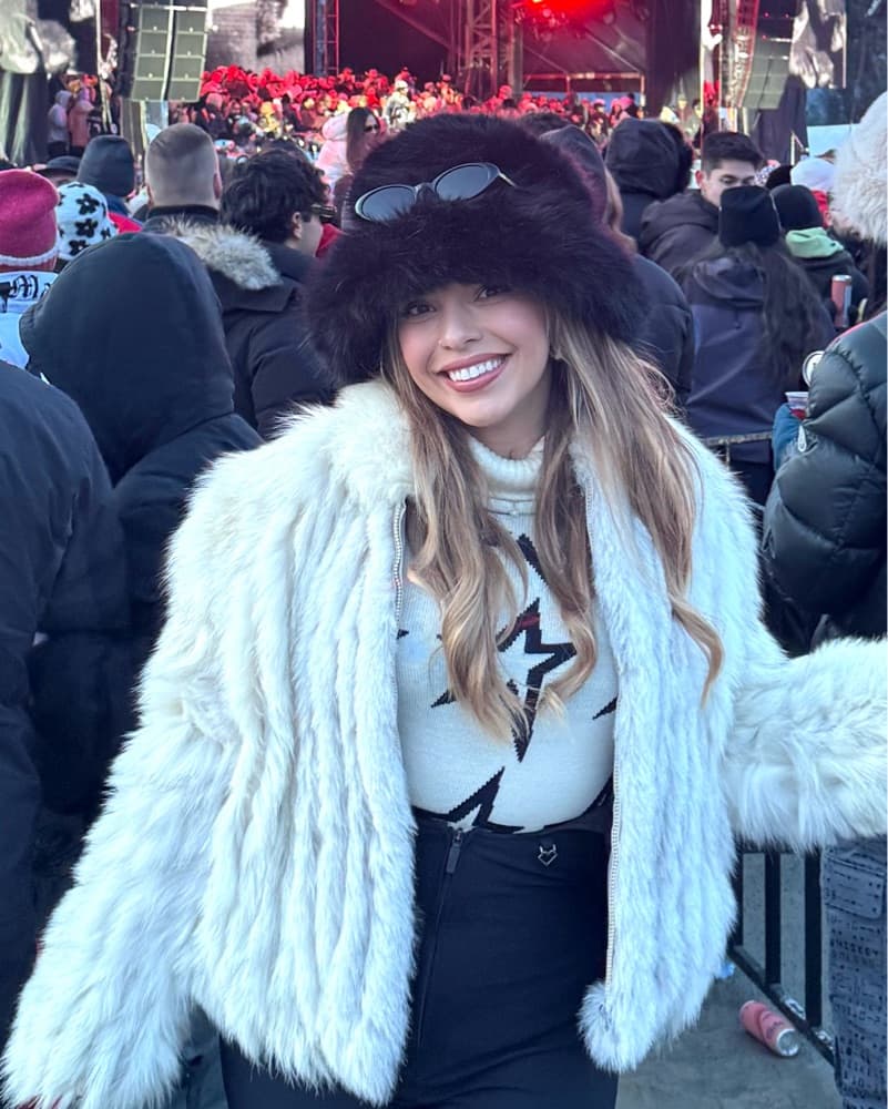 Oversized Fuzzy Hat - Image 1
