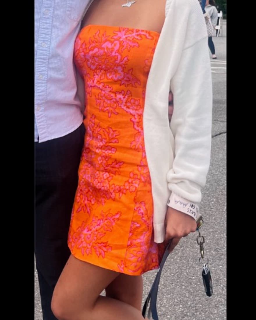 Rhode print mini dress - Image 1