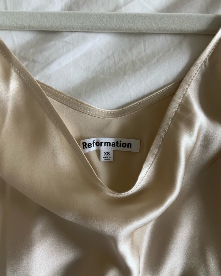 Reformation Silk Cami/ Tank - Image 3