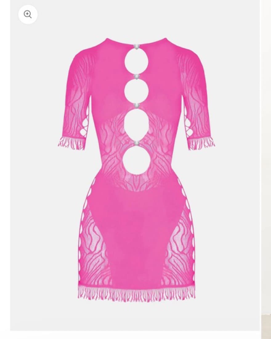 Poster Girl Miranda Dress In Fuscia  - Image 5