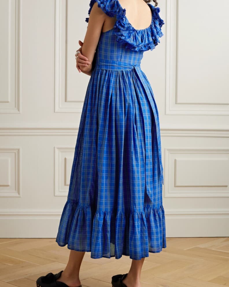 Doen Sora Plaid dress - Image 3
