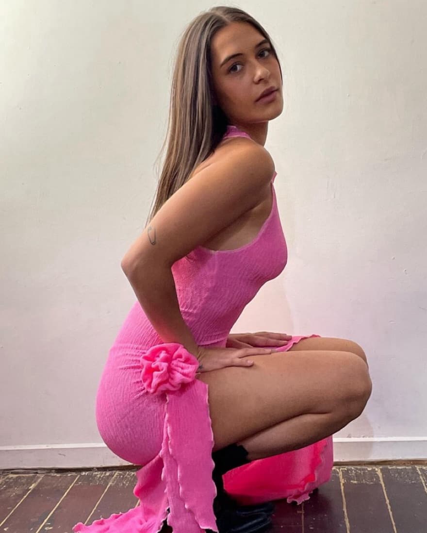 Bubblegum Pink Dress - Image 2