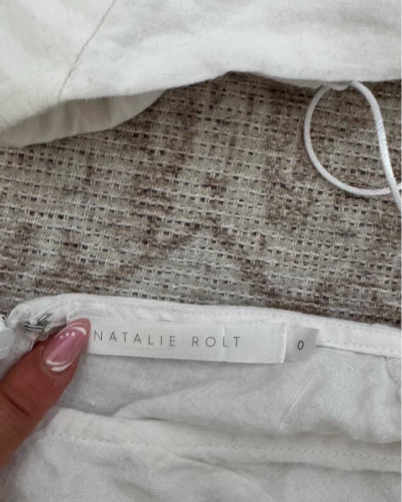 Natalie Rolt Resort Set White Linen - Image 4