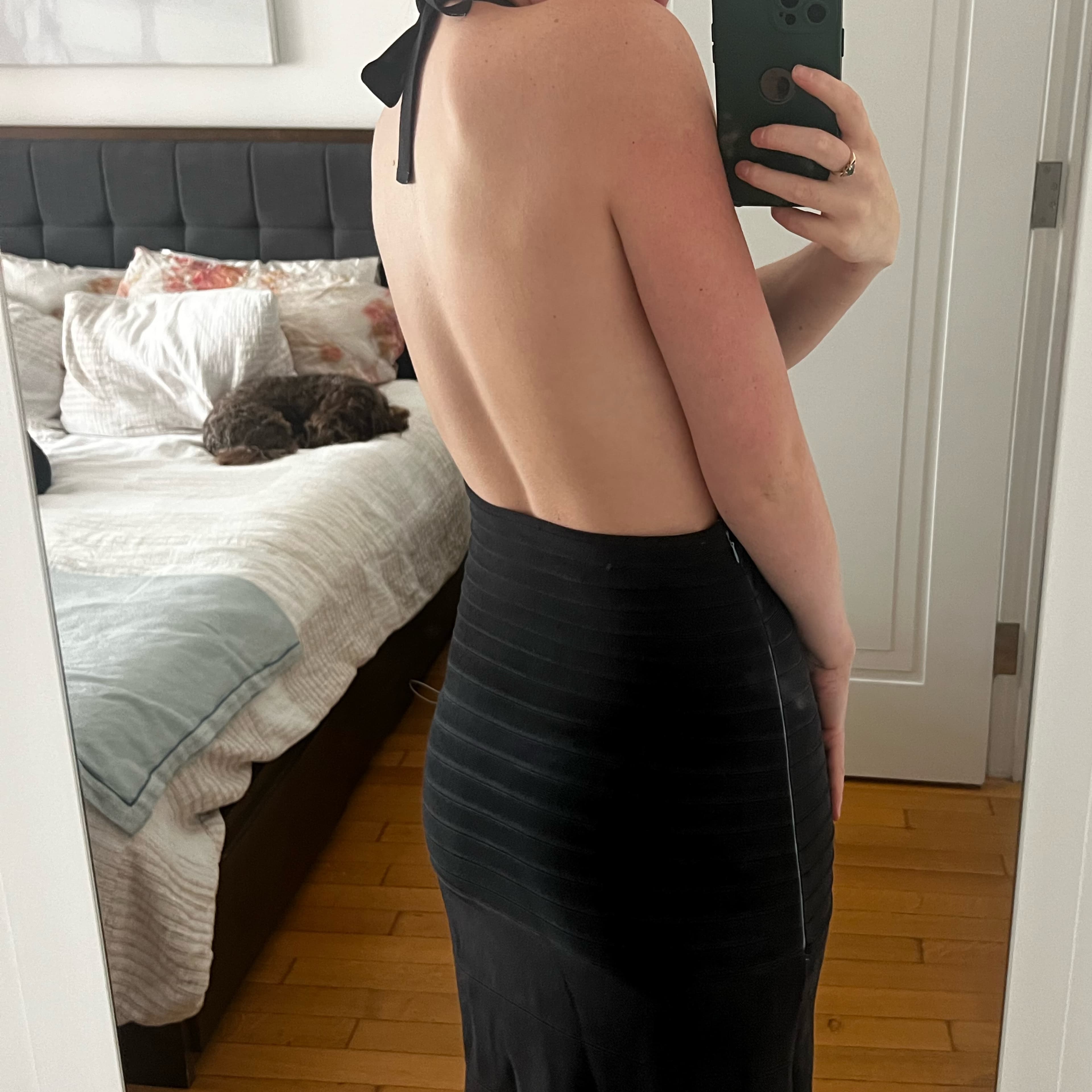 Vintage Herve Leger Bandage Dress - Image 3