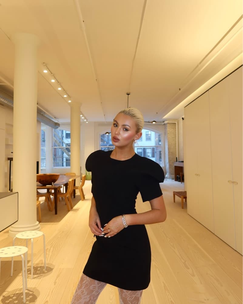 Business Casual Black Mini - Image 3