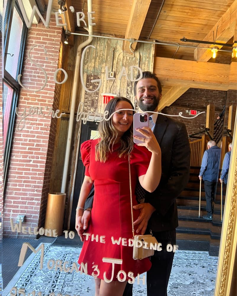 Red Wedding guest Dress  - Image 2
