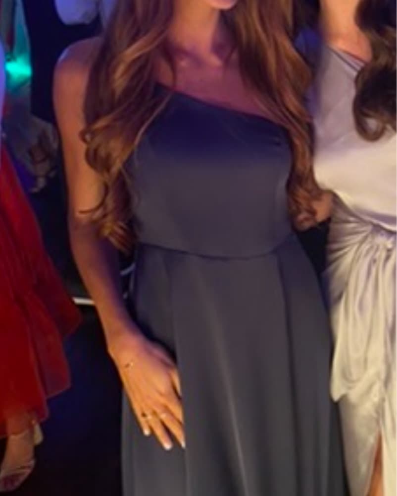 Long Navy Dress - Image 2