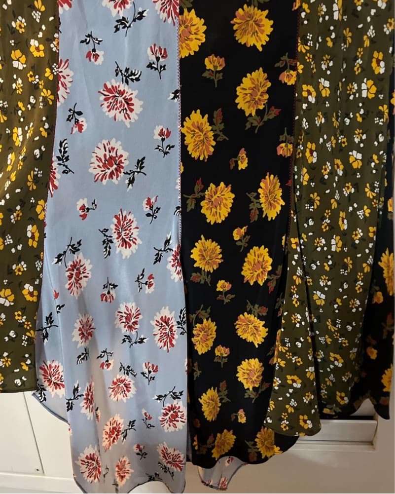 Veronica Beard Multi Pattern Midi Skirt  - Image 2