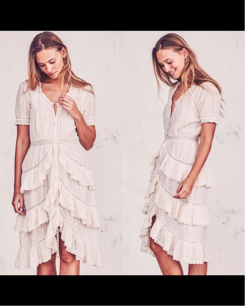 LoveShackfancy Tiered Lace Ruffle Dress - Image 1