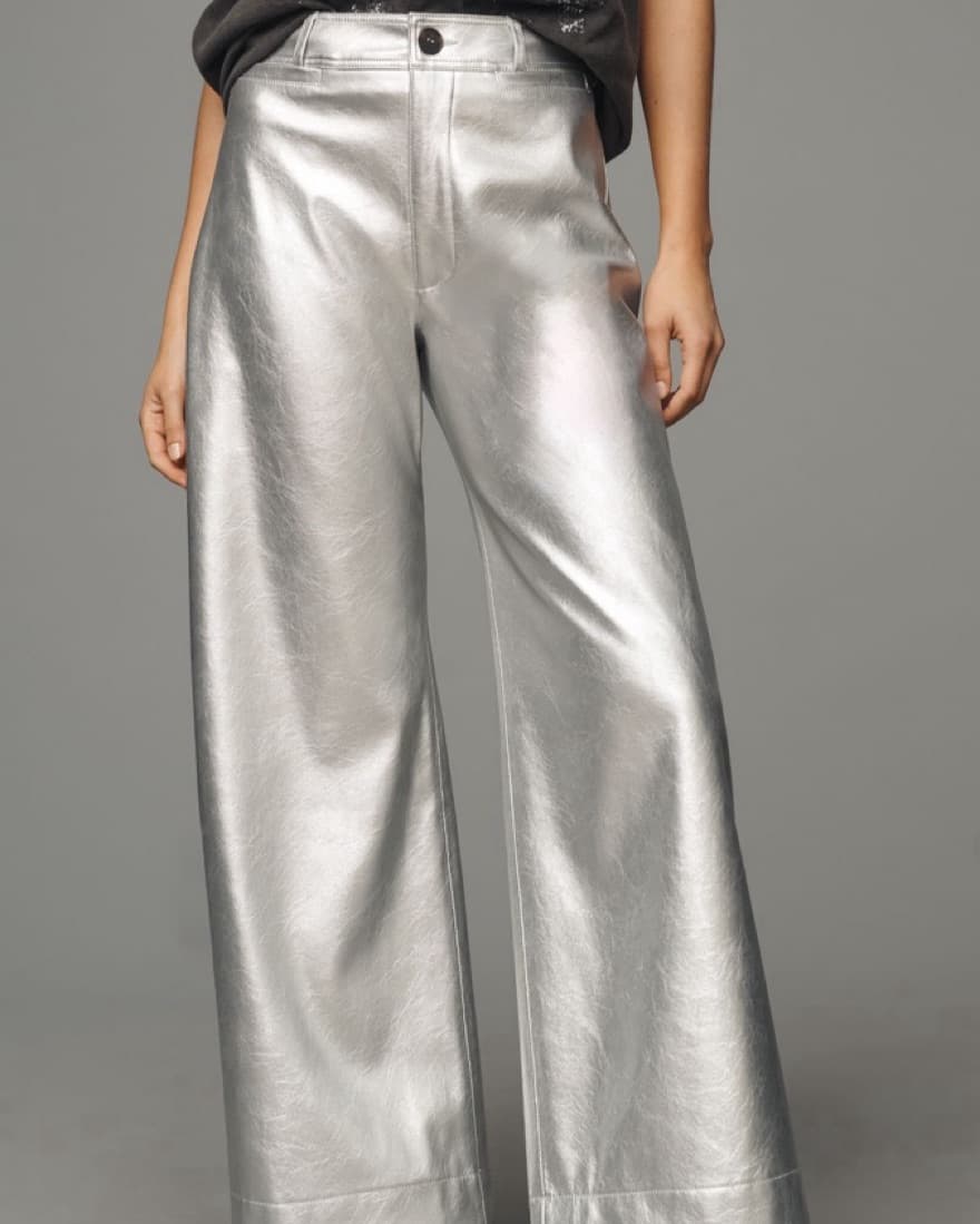 Meave Metallic Culottes - Image 1