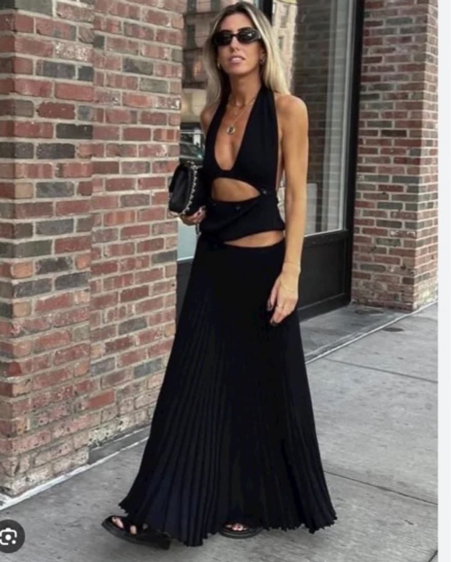 Christopher Esber Black Dress  - Image 1
