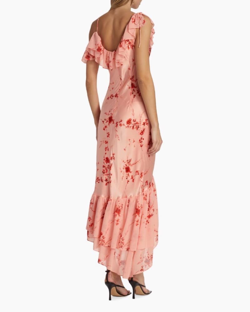 Cinq A Sept Kersti Floral Ruffled Dress - Image 3