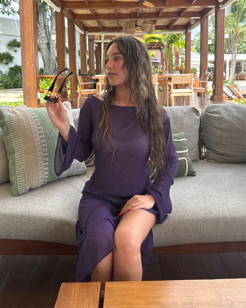 Purple Cover Up  - Image 2