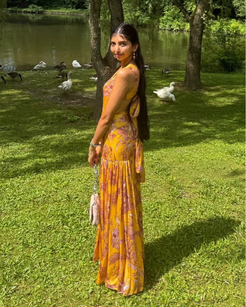 Alexis Yellow Gown - Image 2
