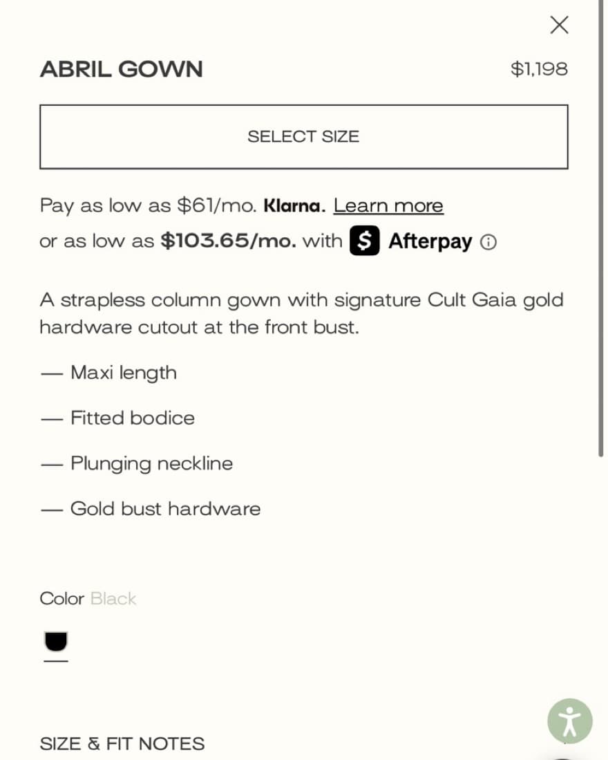 Cult Gaia Abril Gown - Image 6