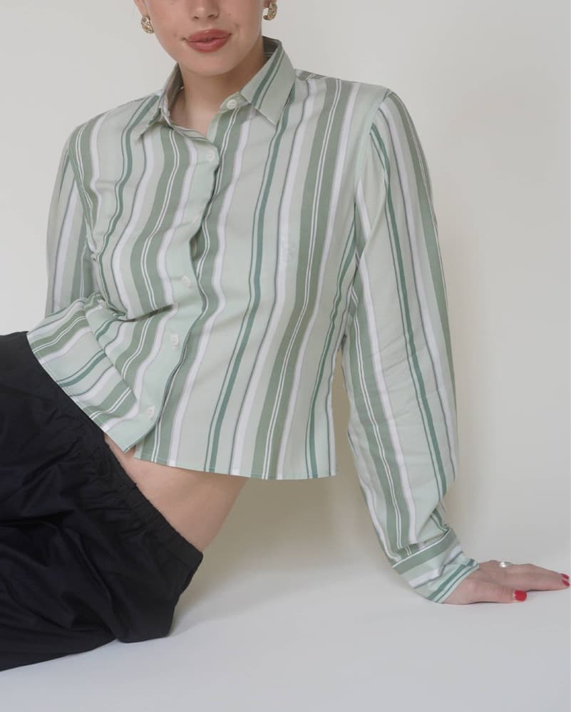Djerf Avenue Mint Sorbet Shirt - Image 2
