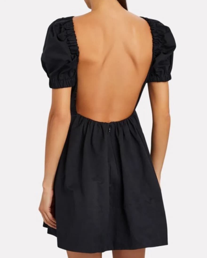 $400 Staud Backless Mini Dress  - Image 2