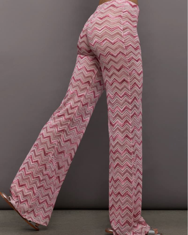 Missoni Zigzag Pink Pants - Image 3