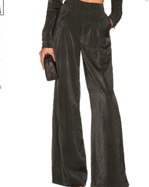 Cropped Jacket and Wide-Leg Pants Set - Image 3