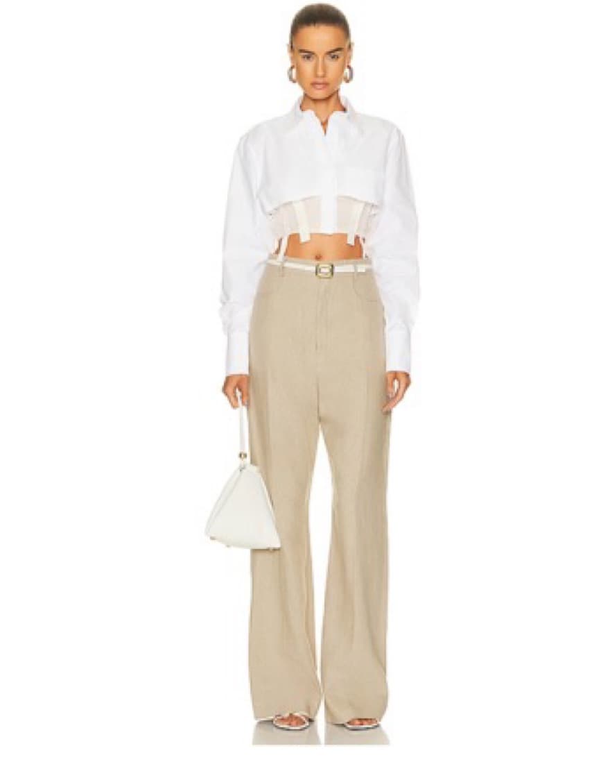 Jacquemus La Papiera White Shirt - Image 3