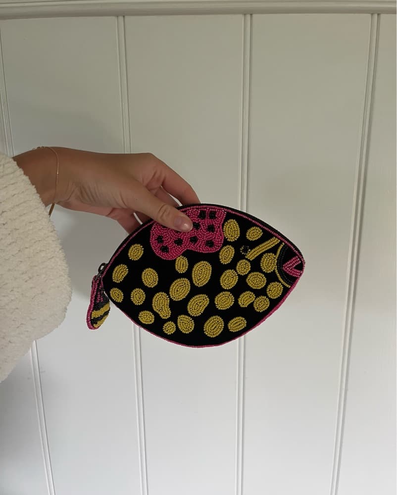 Beaded Fish Clutch Handmade In Singapore - Image 2