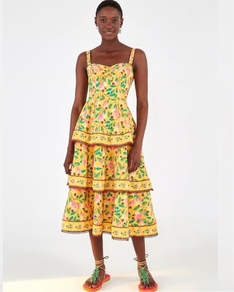 Farm Rio Midi Dress - Image 1