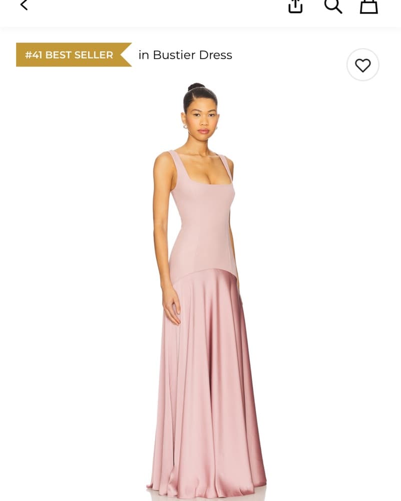 Sidney gown In Mauve  - Image 2