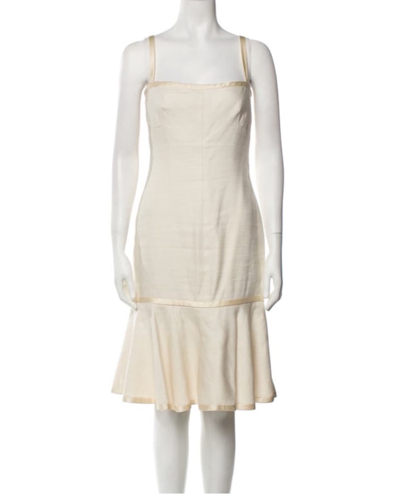 Vintage Valentino S/S 2006 White Dress - Image 3