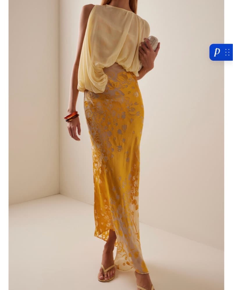 Christopher Esber Yellow Maxi Dress - Image 2
