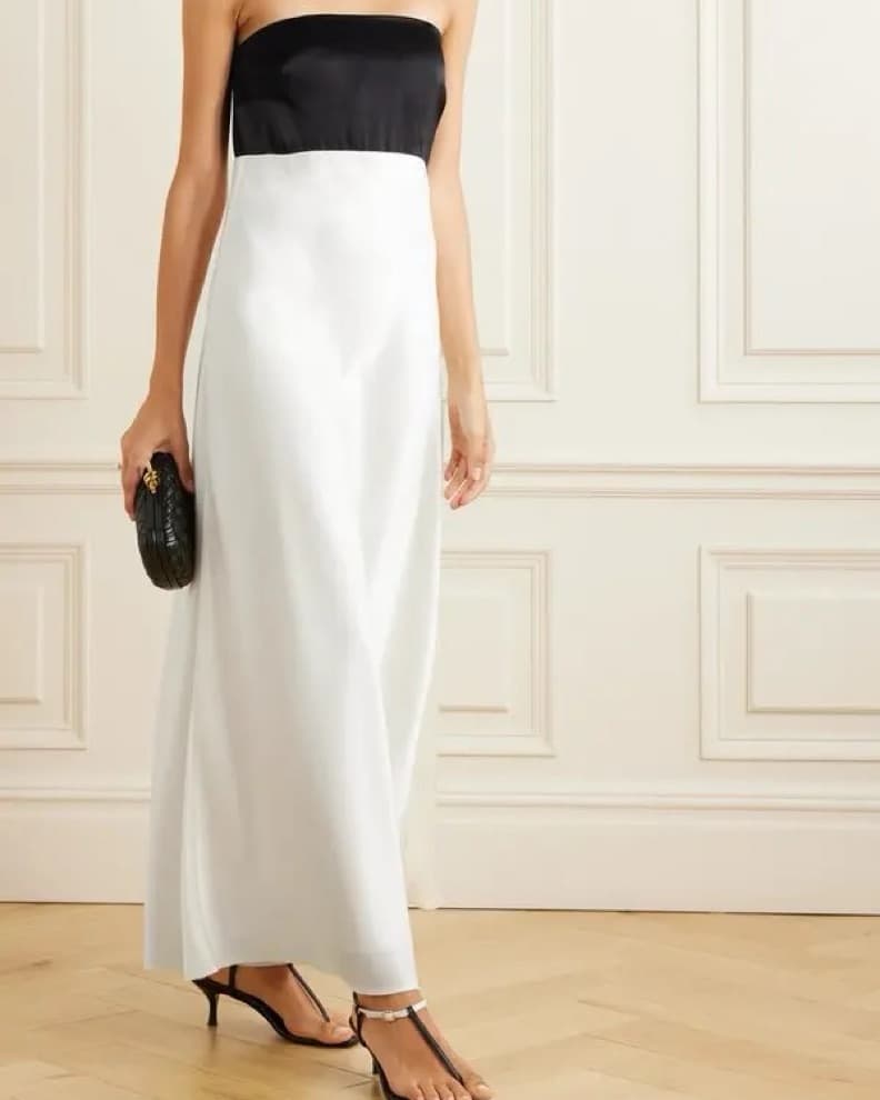 Elegant Ralph Lauren Strapless Gown - Image 1