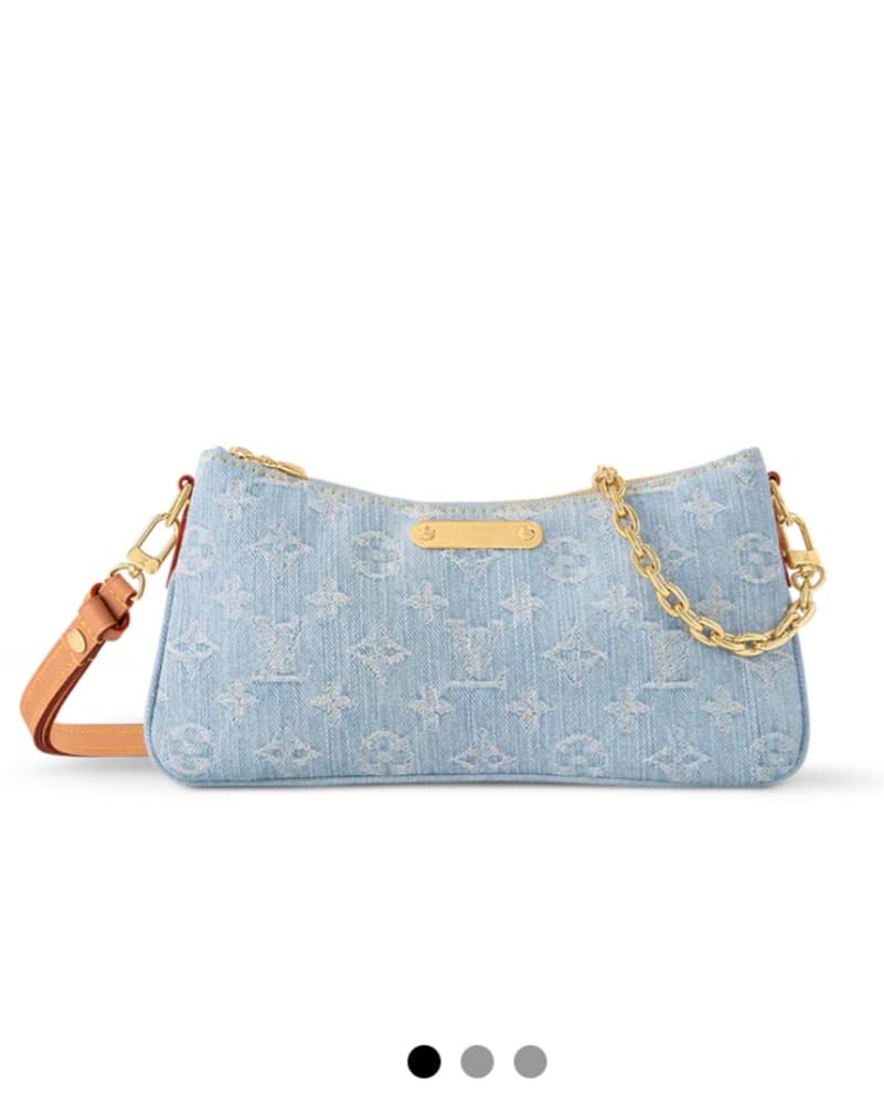 Denim Louis Bag - Image 1