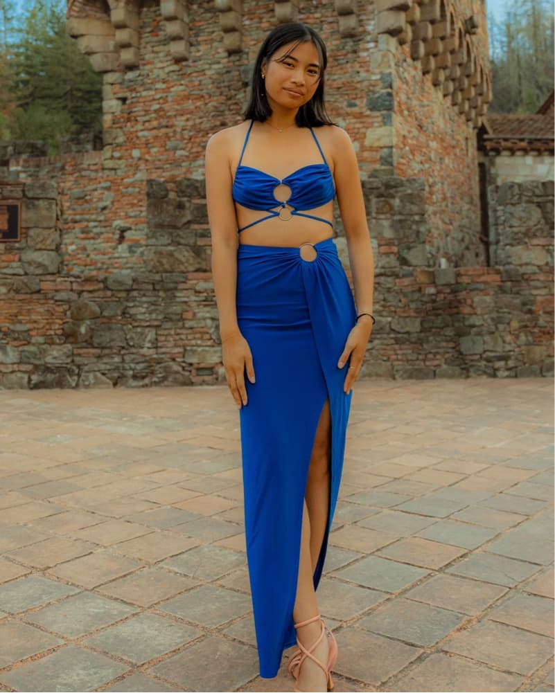 Royal Blue 2 Piece Set - Image 1