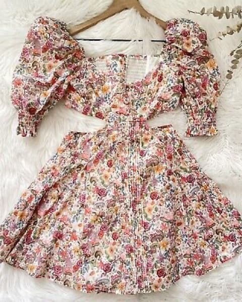 For Love & Lemons Arya Mini Dress for Wo - Image 4