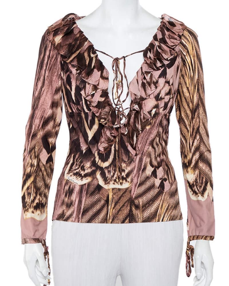 Vintage Roberto Cavalli Top Top Size 44 - Image 1