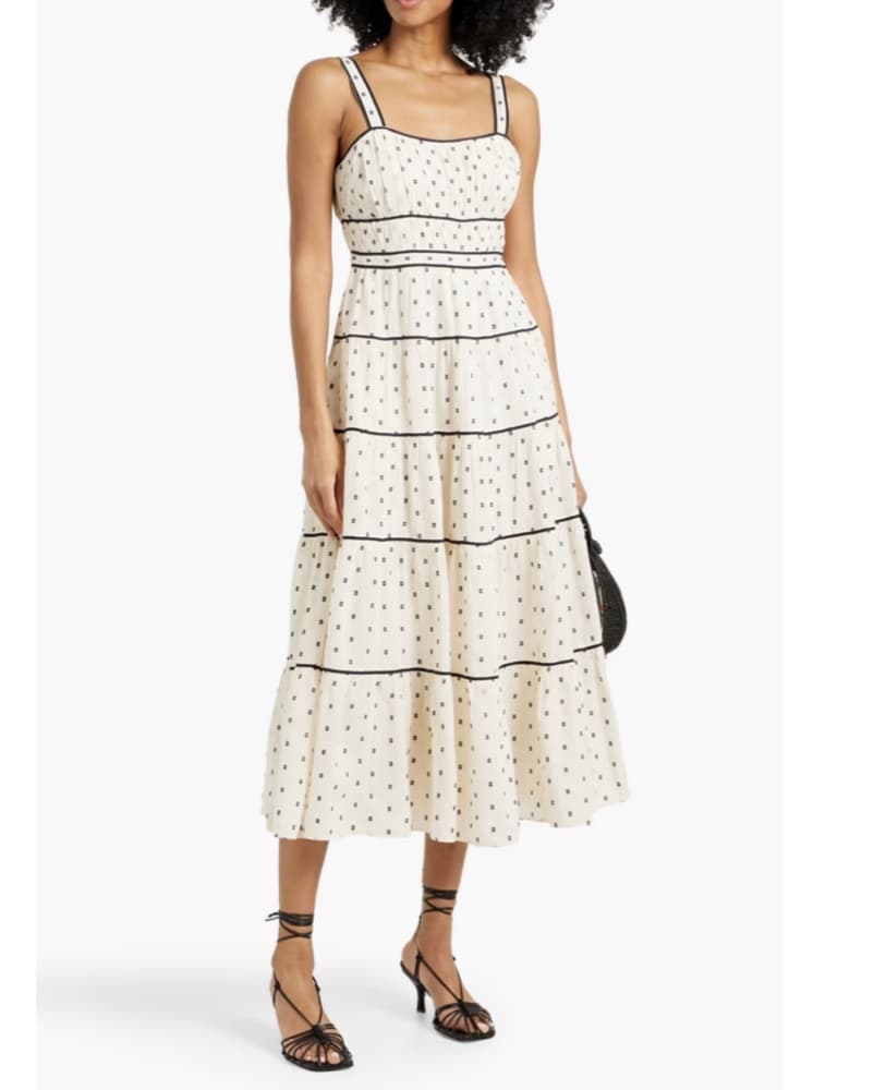 Ulla Johnson Clemente Embroidered Dress - Image 2