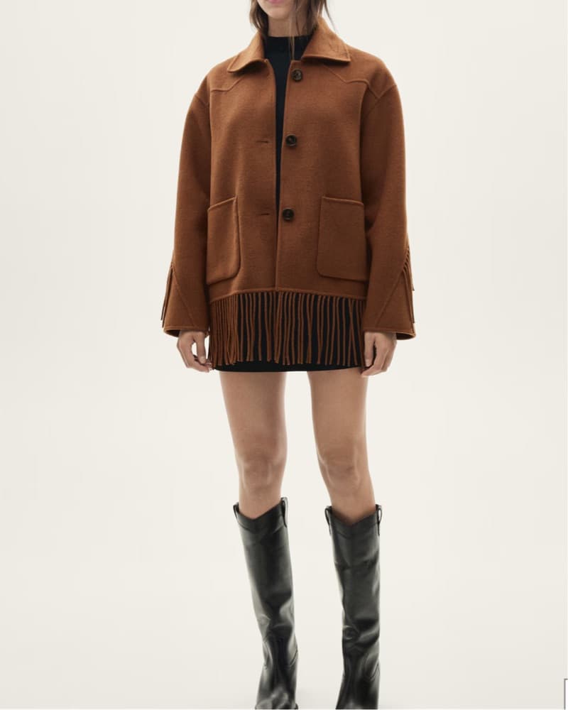 Mango Fringe Jacket  - Image 3