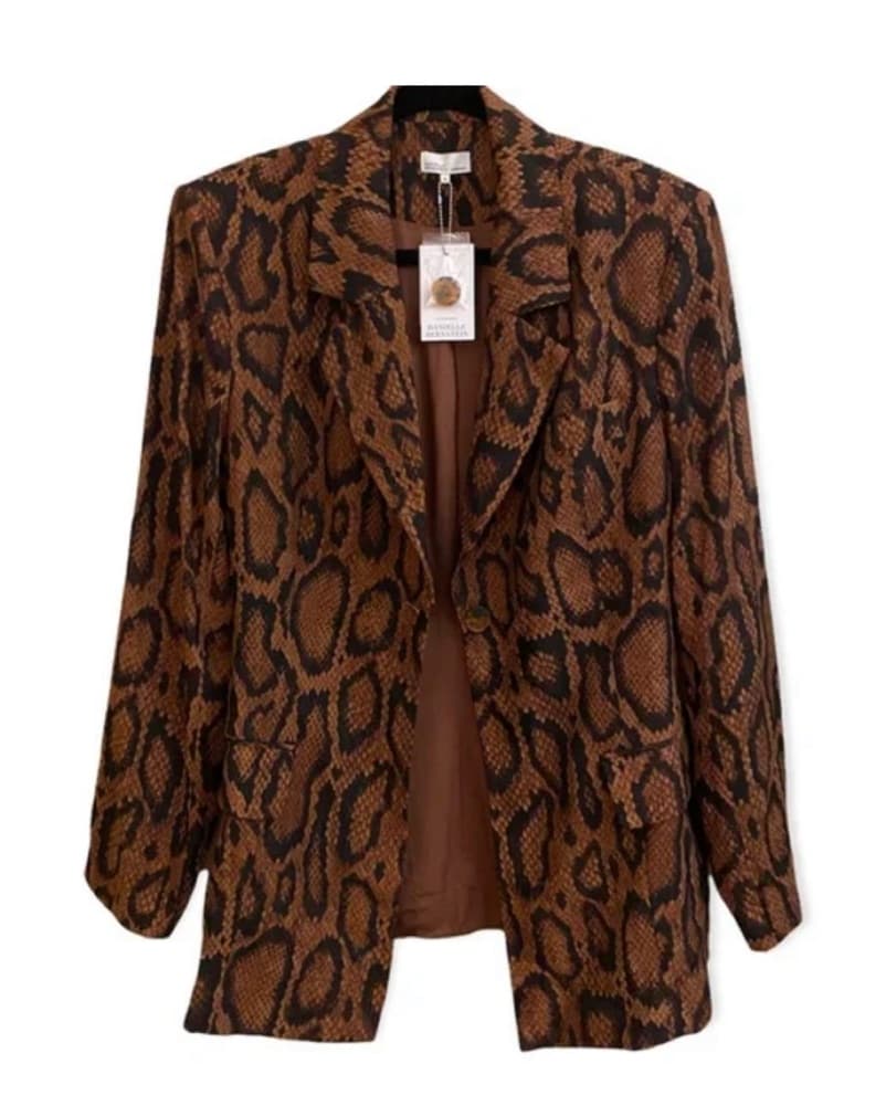 Danielle Bernstein Brown Snake Print Set - Image 6