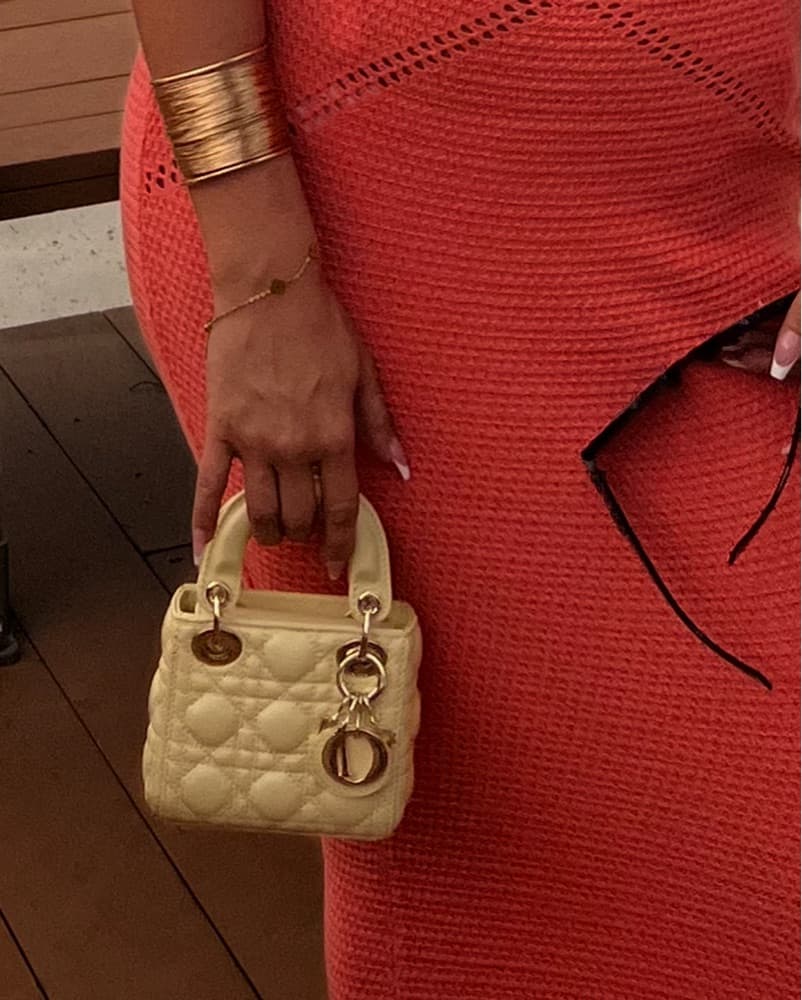 Dior Micro Bag - Butter Yellow - Image 6