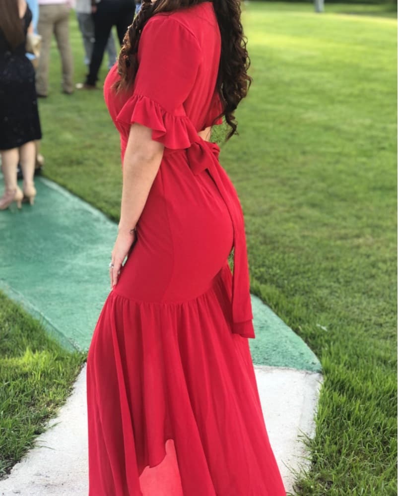 Red wedding Guest  - Image 1