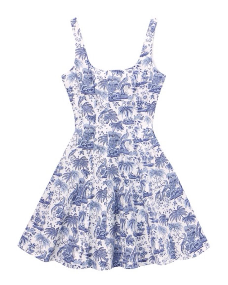 Staud Mini Wells Dress - Image 3