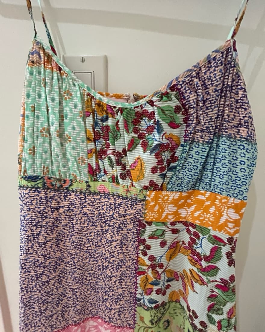 Patchwork Midi Dress  - Image 4